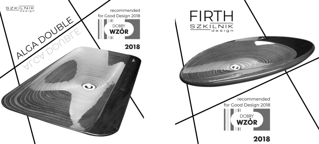 Recommendation  for Good Design 2018 models: Alga Double and Firth